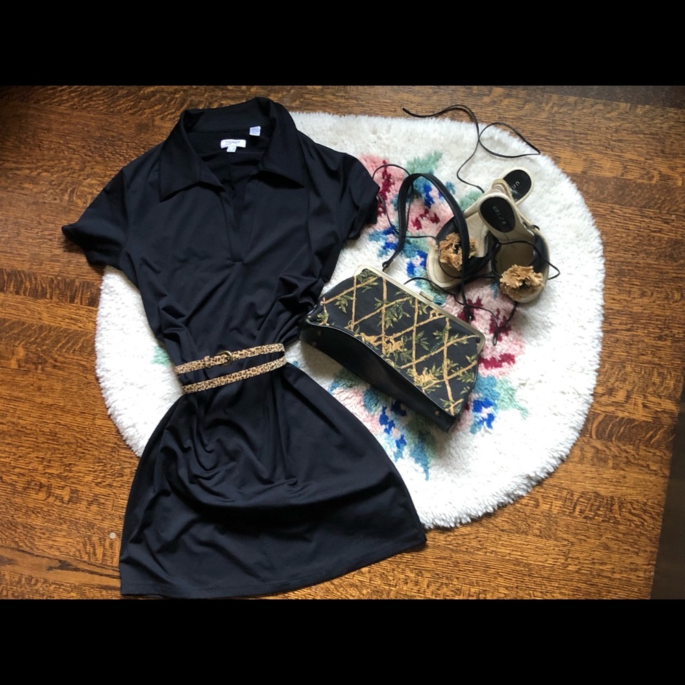 Black Esprit dress